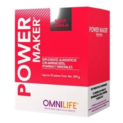 POWER MAKER® – Suplemento dietario sabor naranja